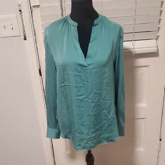 Ralph Lauren Tops - Ralph Lauren Teal Blouse NWT